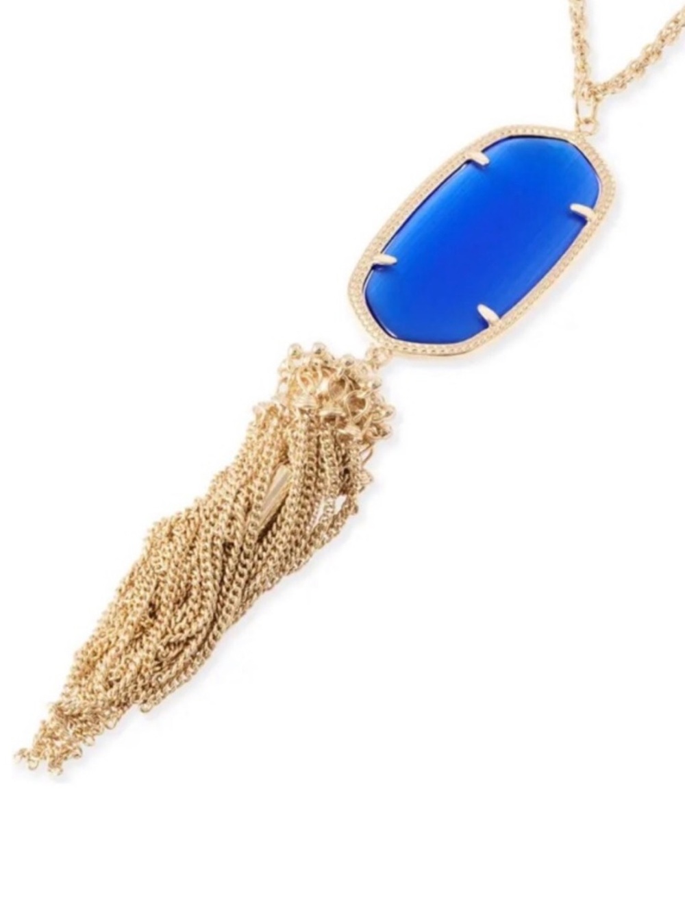 KENDRA SCOTT 14K Yellow Gold Plate Pendant Necklace NWT
